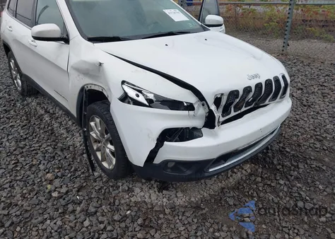 2015 Jeep Cherokee Limited z USA, uszkodzony, nr VIN 1C4PJLDB1FW732815